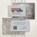 Search for trucker business cards 18 wheeler