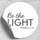 Search for matthews stickers Be the light