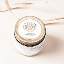 Search for for bridal shower stickers Elegant flowers