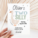 Search for 2nd boy birthday invitations Silly goose