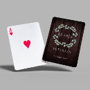 Search for wedding playing cards Mr and mrs