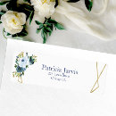 Search for peony wedding return address labels Dusty blue