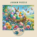 Search for easter bunny puzzles Colourful