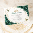 Search for quinceanera enclosure cards Floral