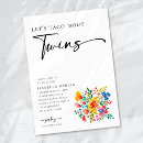 Search for lets taco bout a baby invitations Floral
