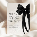 Search for tying the knot bridal shower invitations Elegant