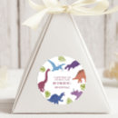 Search for cute dinosaur birthday stickers Tyrannosaurus