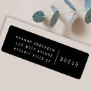 Search for big return address labels Simple
