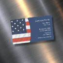 Search for patriotic business cards Military
