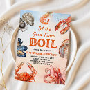 Search for seafood boil birthday invitations Watercolor