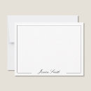 Search for name monogram initials note cards Elegant