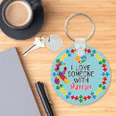 Search for autistic children key rings Mum