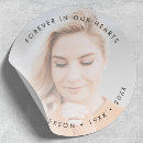 Search for funeral wake stickers Forever in our hearts