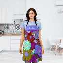 Search for bold green aprons Big flowers