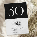 Search for classy 50th birthday invitations Simple