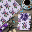 Search for fairies wrapping paper Purple
