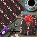 Search for ruby red wrapping paper Black