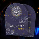 Search for stars engagement party invitations Starry night