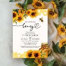Search for she found her honey bridal shower invitations Yellow