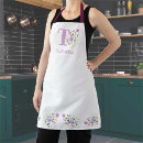 Search for with initials aprons Flowers