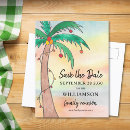 Search for summer family reunion save the date postcards Watercolor