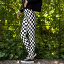 Search for black and white geometric pattern leggings Chequerboard