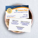 Search for solar business cards Technology