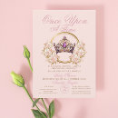 Search for once upon time baby shower invitations Gold