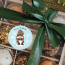 Search for winter gnome stickers Red