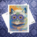 Search for funny flowers postcards Cats