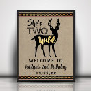 Search for woodland birthday posters Deer