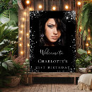 Search for silver glitter posters Black