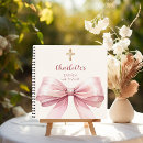 Search for pink guest books Bow