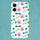 Search for pink paw prints iphone cases Dog