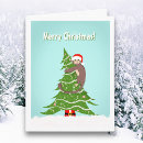 Search for monkey christmas cards Snow