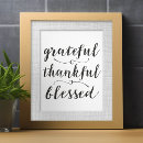 Search for thankful grateful blessed cards Rustic