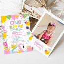 Search for one in the sun birthday invitations Baby girl