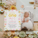 Search for miss onederful birthday invitations Baby girl