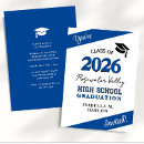 Search for school colors graduation invitations Modern