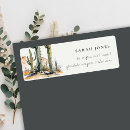 Search for arizona desert return address labels Watercolor