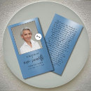 Search for funeral enclosure cards Blue