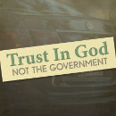 Search for trust bumper stickers Christian
