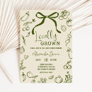 Search for locally grown baby shower invitations Country
