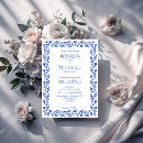 Search for navy blue border wedding invitations Vintage