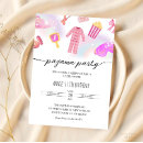 Search for sleepover invitations Minimalist