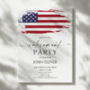 Search for american flag invitations Police officer