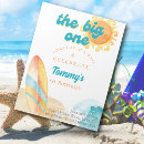 Search for the big one 1st birthday invitations Digital instant download