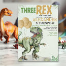 Search for funny dinosaur birthday invitations Jurassic