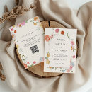 Search for colorful wedding invitations Qr code