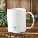 Search for elegant classy mugs Initials